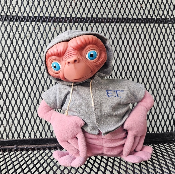 ET The Extraterrestrial Plush Vintage Applause 1998 - Picture 3 of 3